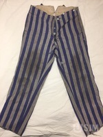 M2017.014 i.jpg; M2017/014:001; trousers; concentration camp clothing